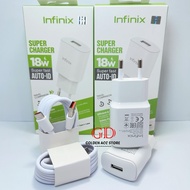 INFINIX 18W CHARGER 18WATT TYPE C SUPER FAST CHARGING 100%/ ALL INFINIX TYPES AND OTHER SMARTHONES