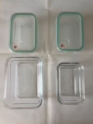 Glasslock Food Container 玻璃保鮮盒