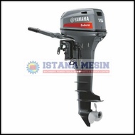 MESIN TEMPEL YAMAHA 15PK MESIN BOAT OUTBOARD MOTOR YAMAHA E15DMHL