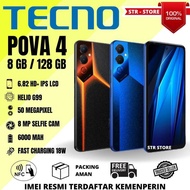 [READY] TECNO POVA 6 12/256 GB POVA 6 8/256 GB GARANSI RESMI TECNO - TECNO POVA 4 8/128 GB GARANSI R