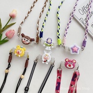 Cartoon Little Girl Mobile Phone Back Clip New Mobile Phone Case Rope Lanyard Clip Creative Mobile Phone Clip Lanyard Mobile Phone Clip