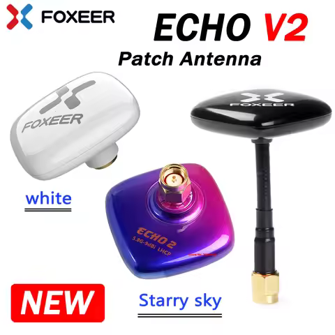 Foxeer ECHO V2 Echo Patch Antenna 9Dbi Antenna FPV Antenna Glasses Antenna Compatible Receiver for F