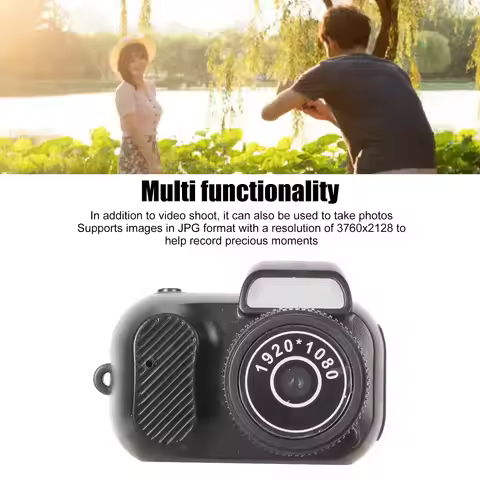 Digital SLR Camera Portable 3760x2128 Photo Resolution DV Digital Camera 4:3 Image Ratio Multifuncti