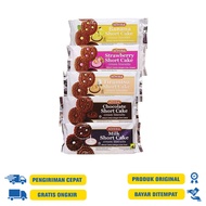 Serena Biscuit Short Cake 225 FR - Chocolatte | Strawberry | Tiramisu Tiramisu | Banana Banana