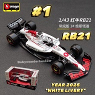 Bburago Die Cast 1/43 Formula 1 F1 No 44 No 77 No 11 No1 No16 Diecast Vehicle Models Collection F1 C