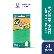 Cif Sponge Daddy, Kitchen Sponge x 2 Pack Sponge