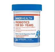 現貨! 澳洲 Inner Health Probiotics for 50+ Years 成年人 益生菌 (20粒)