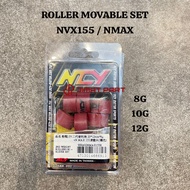 NCY RACING ROLLER MOVABLE SET NVX NVX155 NMAX 8G 10G 12G