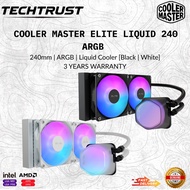 Cooler Master ELITE LIQUID 240 ARGB ( AIO ) Black / White