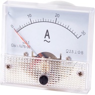 Heyiarbeit AC 0-30A Analog Current Panel 85L1 Amp Ammeter Gauge Meter 2.5 Accuracy for Auto Circuit 