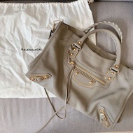BALENCIAGA  Metallic Edge City M bag