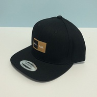 Street Wear RVCA Skateboard Flat Brim Cap Sports Outdoor Sun Hat High Quality Heavy Embroidered Cap 