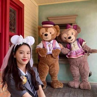 Disney Naval Duffy Bear Shirley Rabbit Plush Ballet Ears Hairband Mickey Ni 3D Bowknot Soft Headband