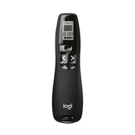Logitech R800 Laser Presentation Remote Pointer with Green Laser, LCD Display, USB Wireless Receiver