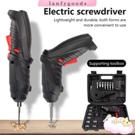 LANFYGOODSS 3/15/47PCS 3.6v Electric Screwdriver Kit, Screw Removal 1800mAh Lithium Battery Recharge