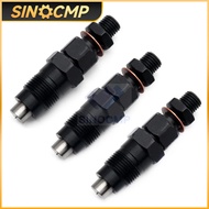 3pcs 119515-53001 Fuel Injectors for Yanmar 3TNV70 3TNV88 3YM30 Engine John Deere Tractor with Thre