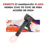 Ignition Coil EI-H214 HONDA CIVIC FD 06 R18A ACCORD 08 R20A E1000722
