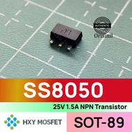 SS8050 25V 1.5A NPN Transistor Y1 SOT-89 HXY MOSFET
