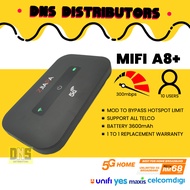Modified 4G LTE MiFi A8+ Pocket WiFi Unlimited Hotspot MiFi Router Unlimited Internet D5 D6 D921 HUA