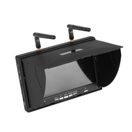 LT5802S 7" 800x480 600CD 5.8G 40CH Diversity LCD Screen Receiver FPV Monitor Built-in 2000mah Batter