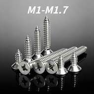 304 Stainless Steel Self-Tapping Screw Phillips Countersunk Head Screw Flat Head Self-Tapping Screw 