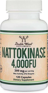 Double wood Nattokinase 4000 FU 120 Capsules