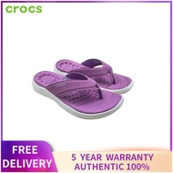 〖ของแท้อย่างเป็นทางการ〗CROCS Men's and Women's Slippers Sandals-The Same Style In The Mall