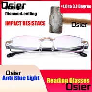 OSIER Reading Glasses Unisex Ultralight +1.0 to 3.0 Degree Readers Eyewear Presbyopia Glasses