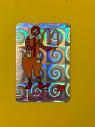 絕版超罕有 經典 1995年 麥當勞 珍藏閃卡 珍藏閃咭 1995 Classic McDonald Collectible Card 古董級玩具 私人珍藏 閃卡 閃咭 Ronald McDonald