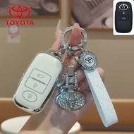 TPU Car Key Cover For Toyota Vios G/Vios E/Vios 2023-2025 Key Case Keyless Smart Entry key Toyota Ke