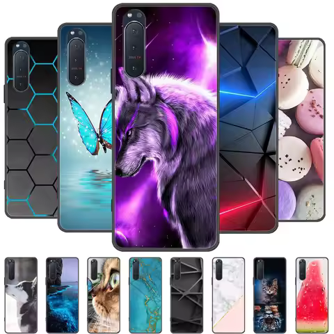 For Sony Xperia 5 II Case Silicon Back Cover Phone Case for Sony Xperia 5 II Cases Xperia1 III L4 So