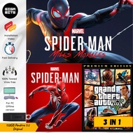Marvel’s SpiderMan Miles Morales GTA V 5 Marvel’s Spider Man Remastered PC Game Pendrive 128GB Game 