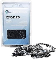 UpStart Components 2-Pack 20" Full Chisel Saw Chain for Echo CS-590 Timberwolf Chainsaws - (20 inch,