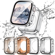 Suitable for apple watch Waterproof Case Protective Case apple watch Two-in-One Tempered Case Film Integrated S8/7/6