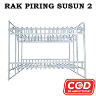 RAK PIRING WASTAPEL TEMPAT CUCI PIRING / RAK PIRING 2 SUSUN STAINLESS MINIMALIS / RAK PIRING 2 SUSUN JUMBO / RAK PIRING 2 SUSUN DI ATAS MEJA / RAK PIRING 2 SUSUN TEMPEL DINDING ANTI KARAT / RAK GELAS SUSUN SERBAGUNA  / RAK PIRING TERBARU 2022 MINIMALIS