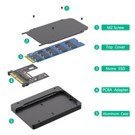 For M.2(NGFF) NVMe SSD to U.2 (SFF-8639) 2.5" SSD Adapter Card Convert M.2 NVMe SSD to U.2 PCIe Gen3