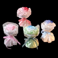 wonderfulbuying2 Soap Flower Rose Bouquet Artificial Flower for Christmas Wedding Birthday Party Val