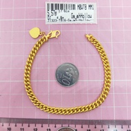 Murni Mewah Emas916, R. Tangan Gajah Hollow Ghu S Tbl J1b 1323 0.5 cm Kt 17.6