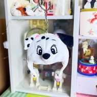 Tokyo Disney Resort Key Chain Fun Cap 101 Dalmatians Dog Hat Keychain Second Hand Good Condition