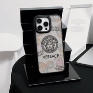 Luxury brand Versace Trend Soft phone cases for iphone 16 Pro Max 15 Pro Max 14 Pro Max i14 13 Pro M