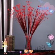 MIHAN 5pcs/Pack Peacock Grass, 20 Heads Multicolor Artificial Grass, Realistic 80cm Feather Texture 