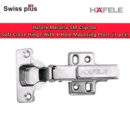 Hafele Metalla Soft Close Hinge (1pce)