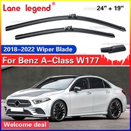 Car Front Windscreen Windshield Wiper Blade For Mercedes Benz A Class Sedan W177 2018 - 2022 A180 A2