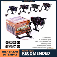 Reel Ril Pancing Daido Draco 2000 3000 4000 Extra hand Original Kuat Banyak Varian Warna Free handle