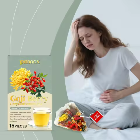 Premium Goji Berry Chrysanthemum Herbal Tea Advanced Daily Wellness Formula All-Natural Body Conditi