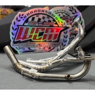 GIORNO Stainless Steel Exhaust Pipe 28mm Pipe. Out 32mm.