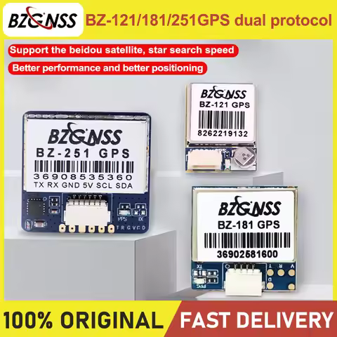 BZGNSS BZ-251 BZ-181 BZ-121 M10 GPS Dual Protocol FPV Return Hover F4 F7 Flight Control Fixed Wing F