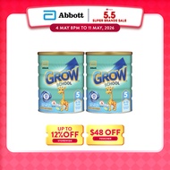 [Bundle of 2] GROW Growing Up Milk for Kids - School Stage 5 (6 - 12 years) - 900g