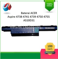Baterai | Batre Laptop Acer Aspire 4738 4741 4739 4750 4755 Original