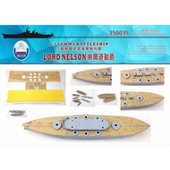 Shipyard Works 350035 1/350 Wood Deck HMS Lord Nelson for Hobbyboss
